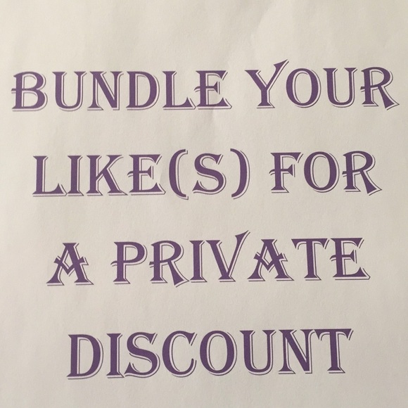 Bundle Your Like(s) For A Private Discount - Picture 3 of 3